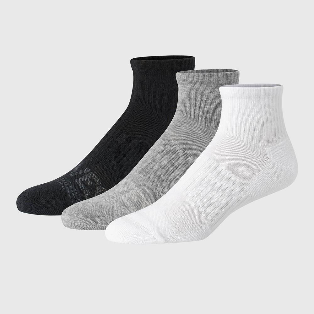Hanes Moves Premium Mens Breathable Mesh Ankle Socks 3pk 6-12: Arch Support, Cushioned Heel, Moisture Wicking Product Image