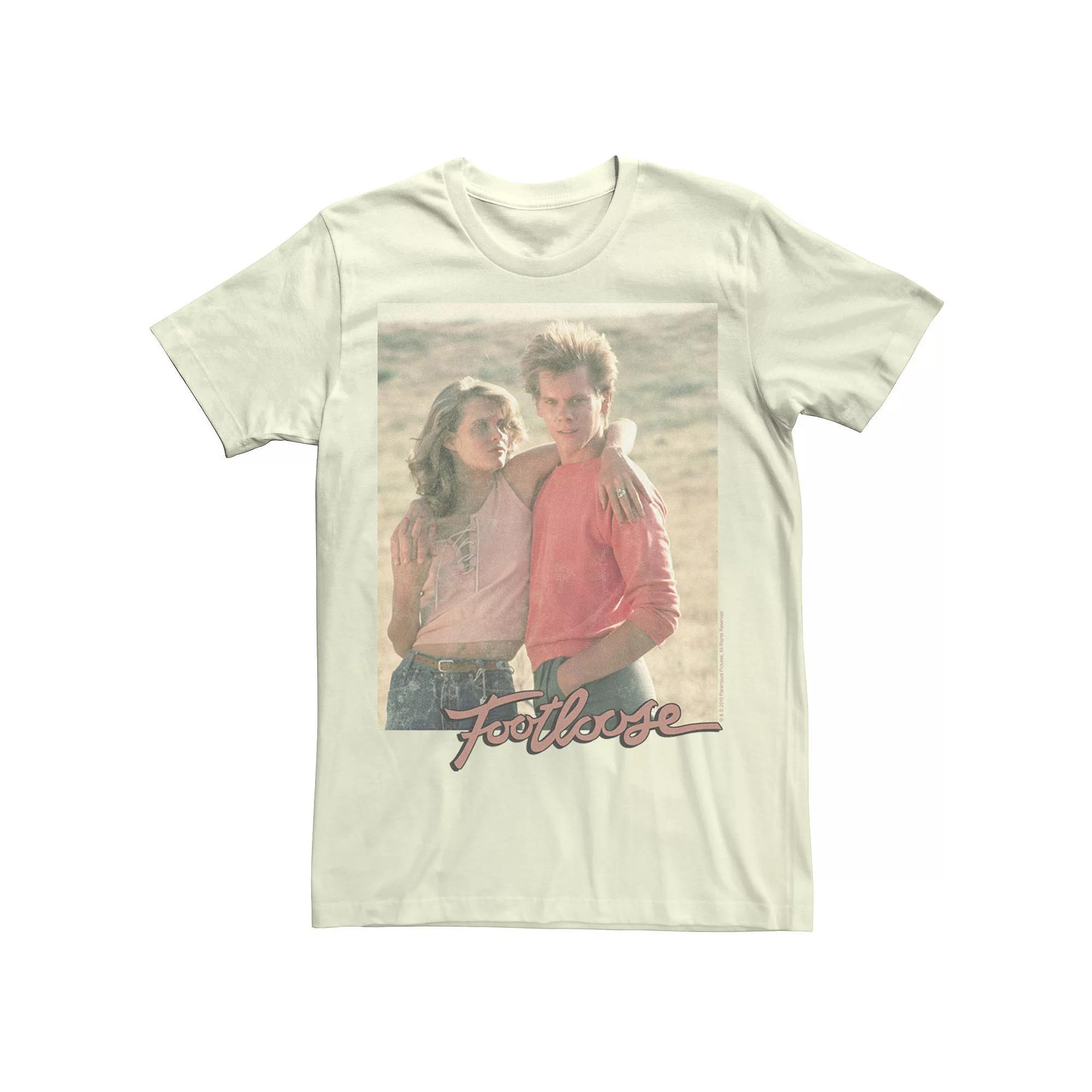 Men's Footloose Ren McCormack Portrait Tee, Size: Medium, Natural Product Image