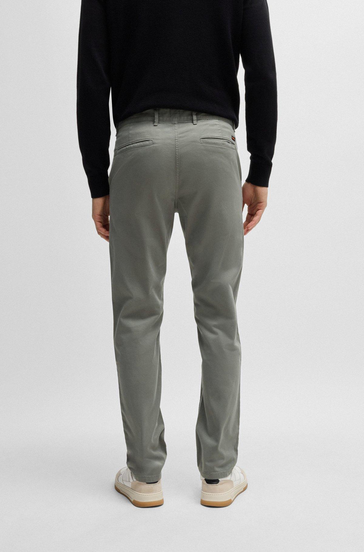 Slim-fit chinos in stretch cotton Product Image