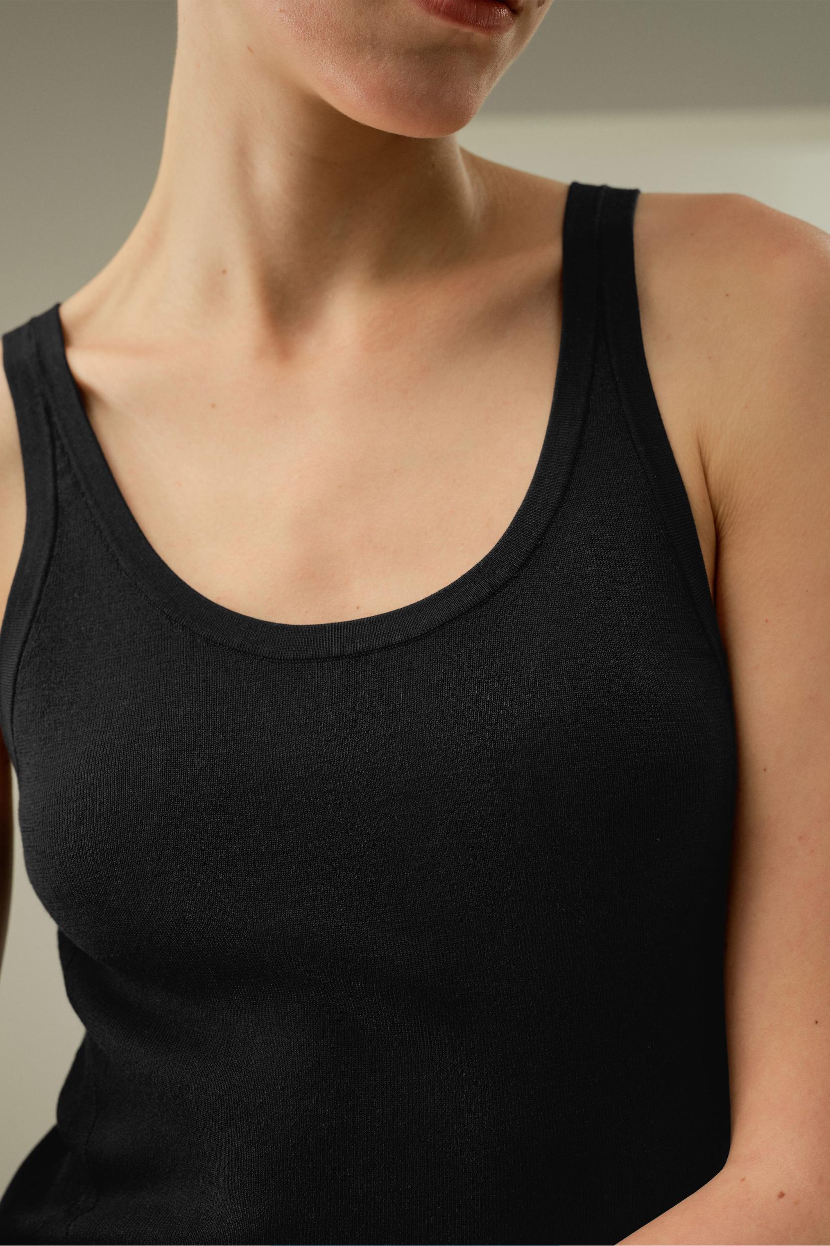 Basic Silk Tank Top Product Image