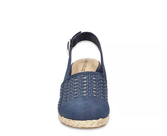Easy Street Taffy Womens Slingback Espadrille Wedges Product Image