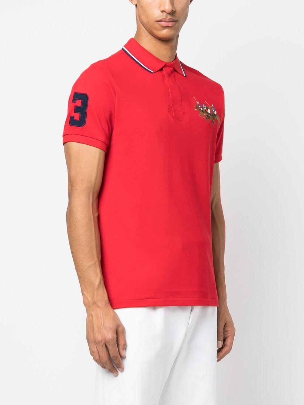 Triple-Pony cotton polo shirt Product Image