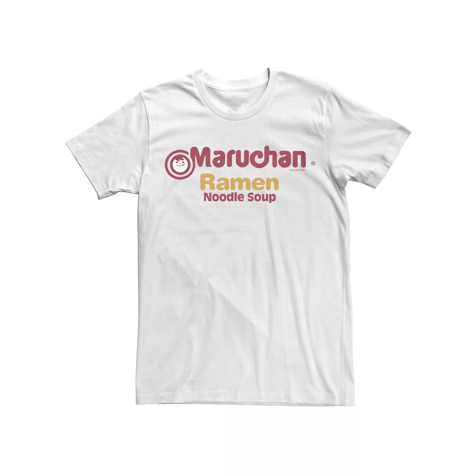Men's Maruchan Ramen Noodle Soup Logo Graphic Tee, Size: XS, White Product Image