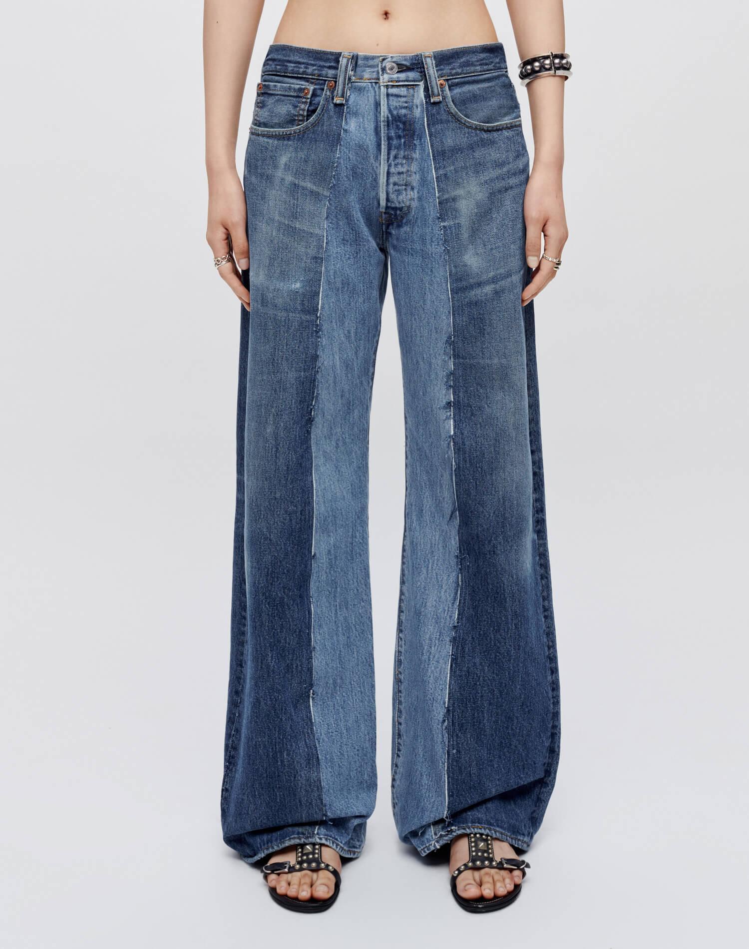Levi's Fray Palazzo - Indigo Product Image