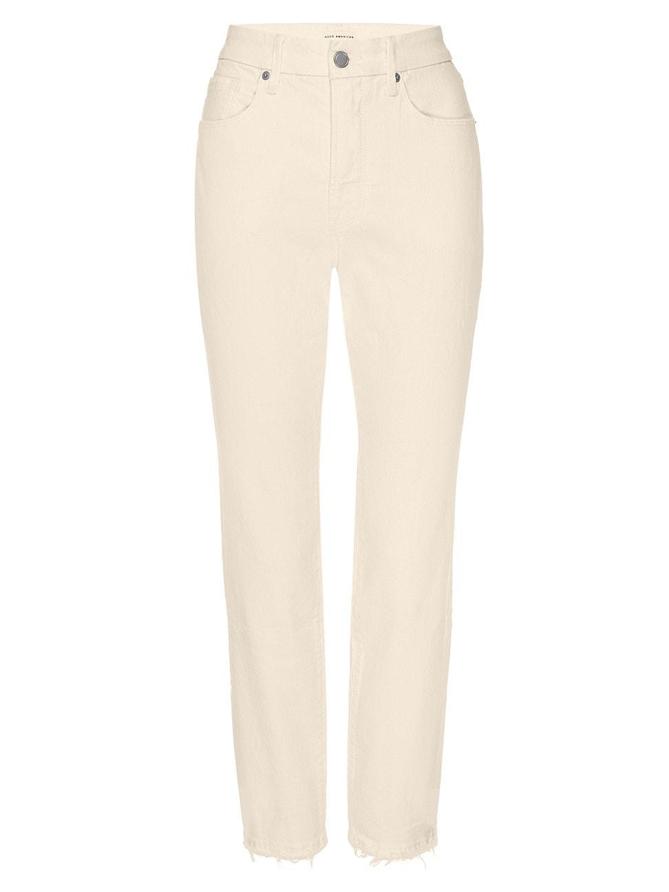 Good American Good Classic Jeans Bone001 8 Product Image