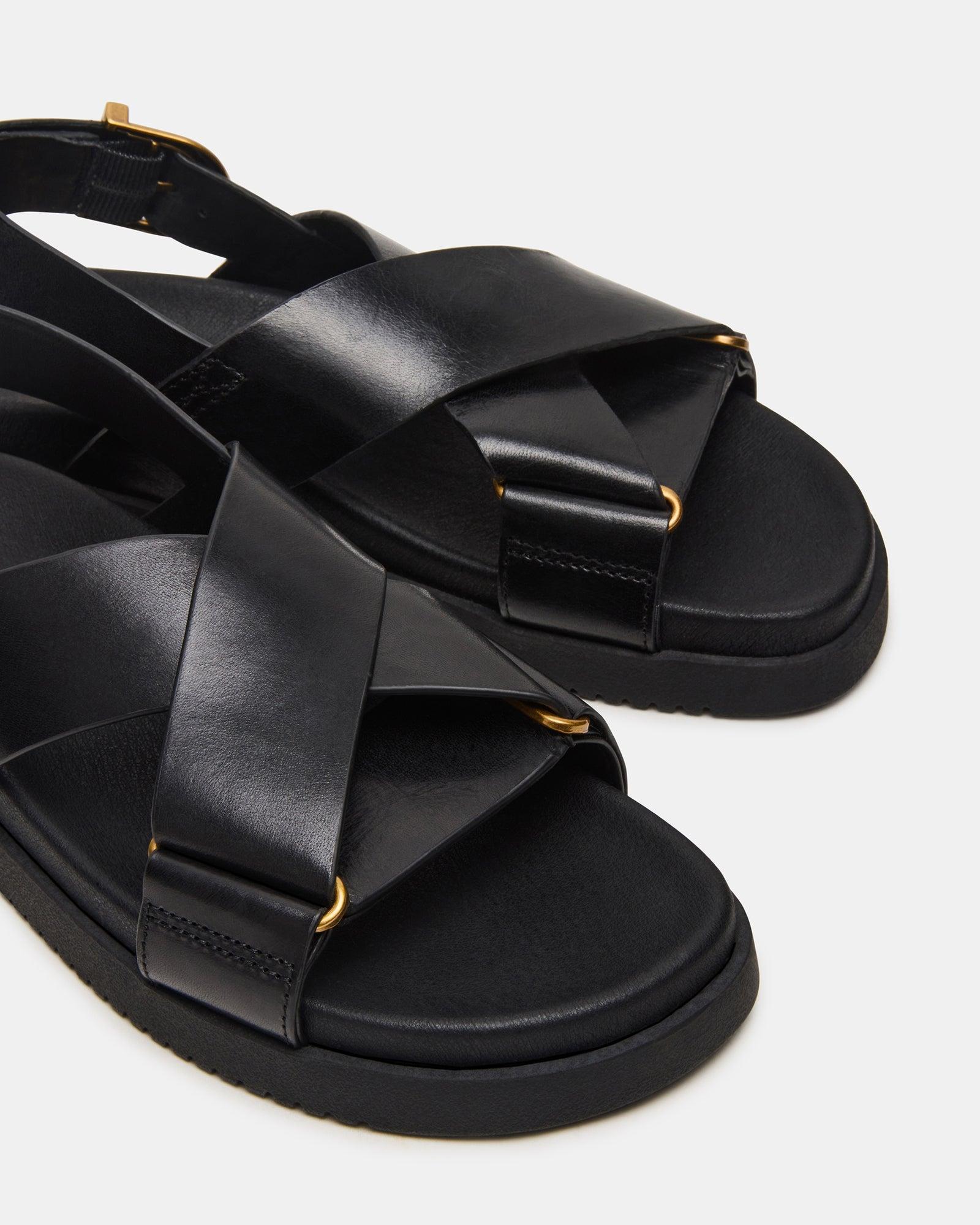 DONELLI BLACK LEATHER Female Product Image