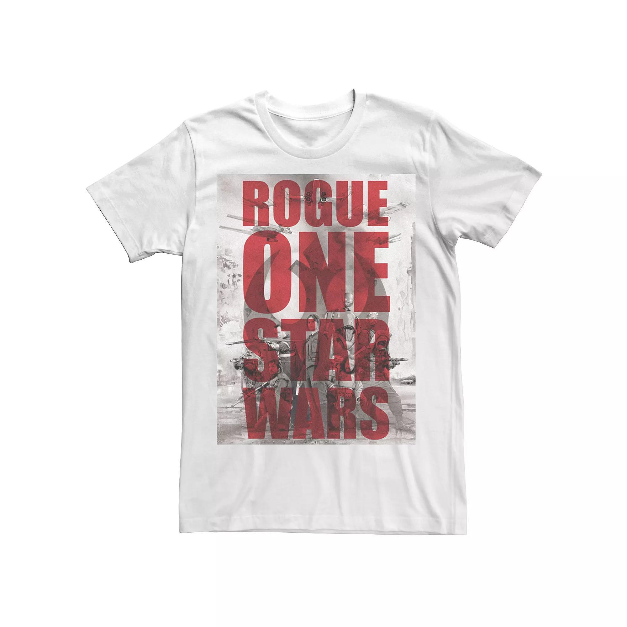 Mens Star Wars Rogue One Bold Rebel Stance Tee Product Image