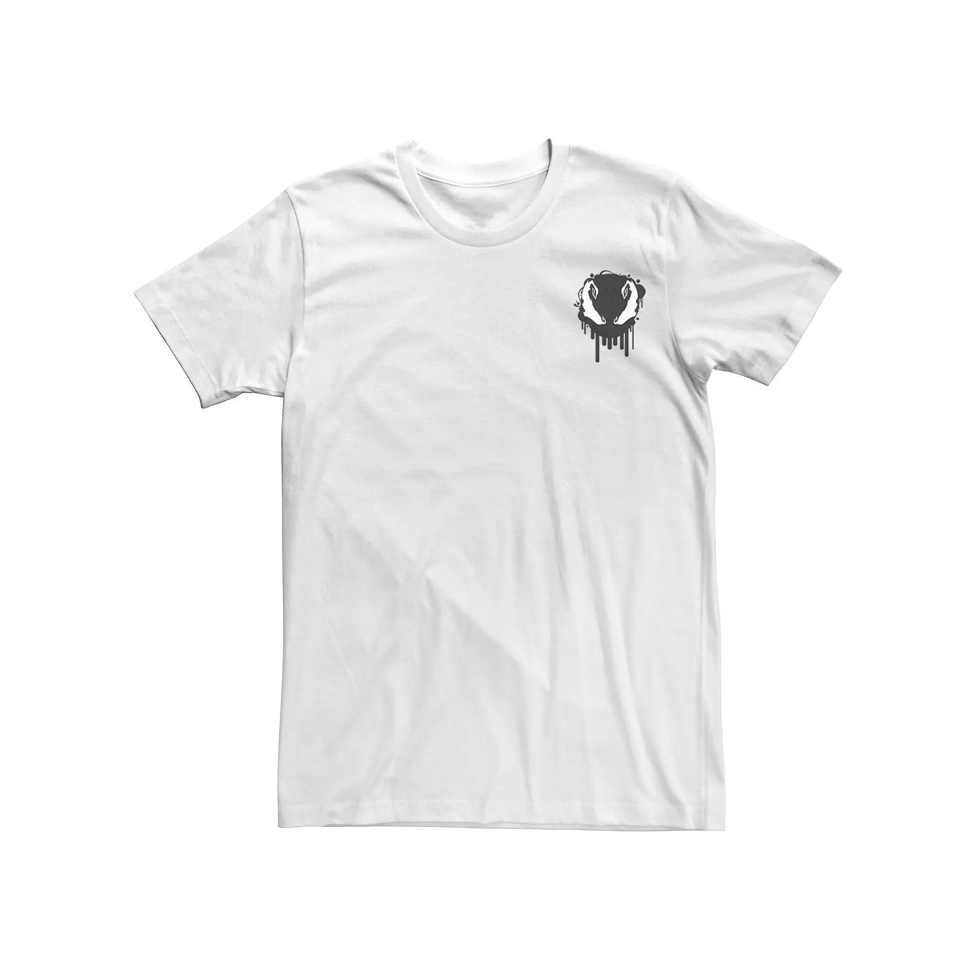 Mens Marvel Venom Left Chest Badge Tee Product Image