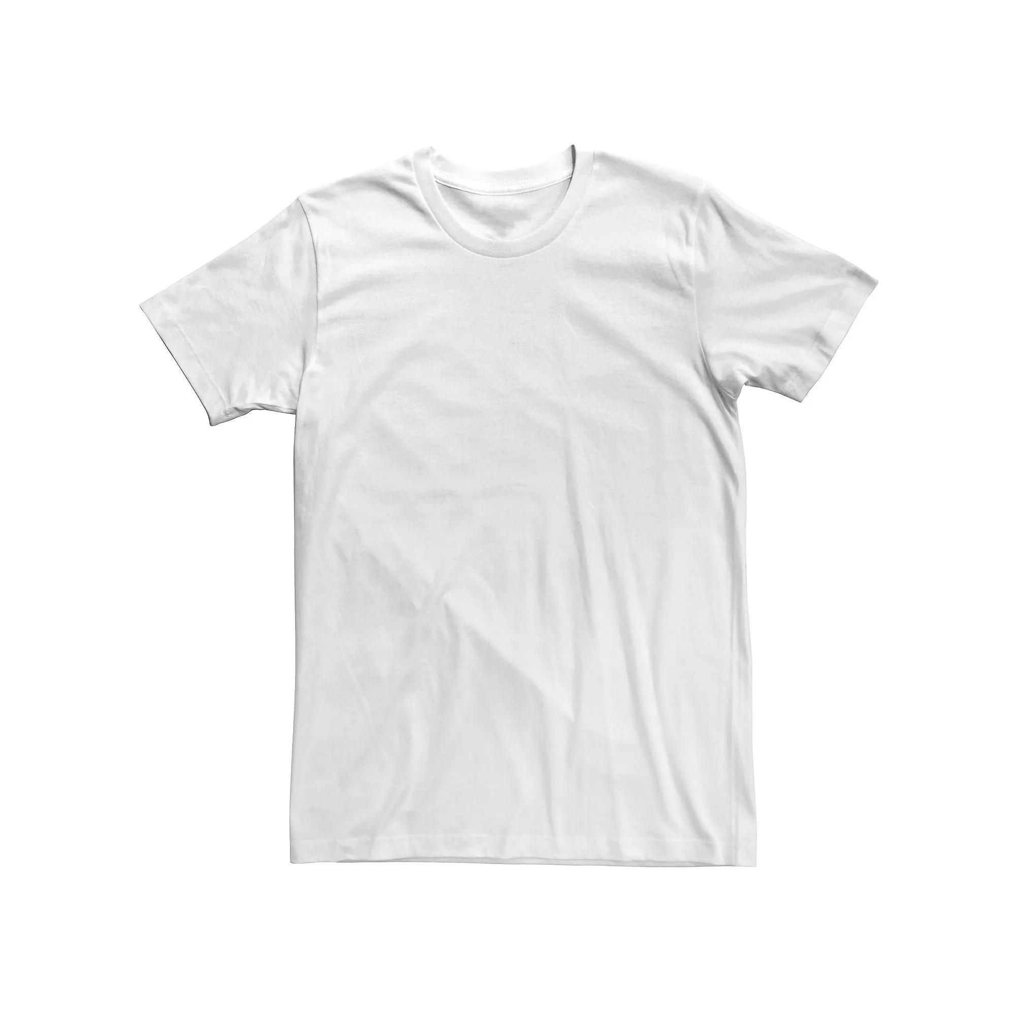 Men's Netflix Stranger Things Solid Logo Left Chest Tee, Size: Small, White Product Image