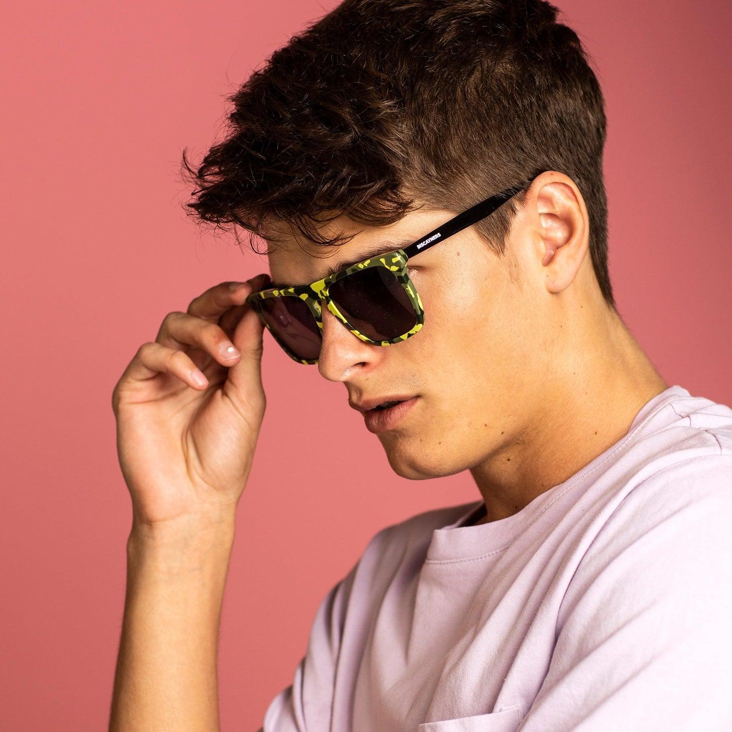 Biscayners Grapetree Camo Men's Sunglasses Product Image