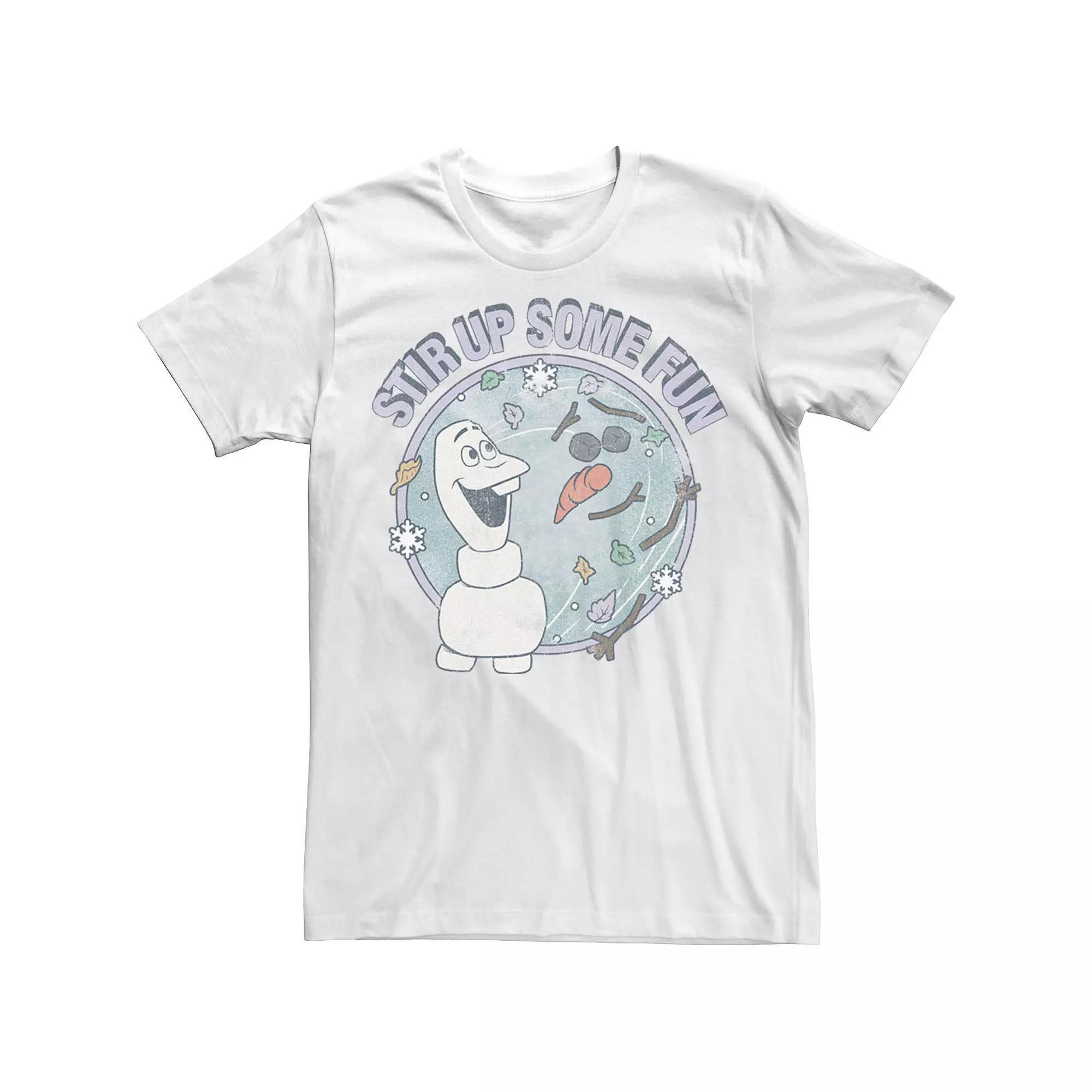 Disney's Frozen 2 Olaf Stir Up Some Fun Men's Tee, Size: 3XL, White Product Image