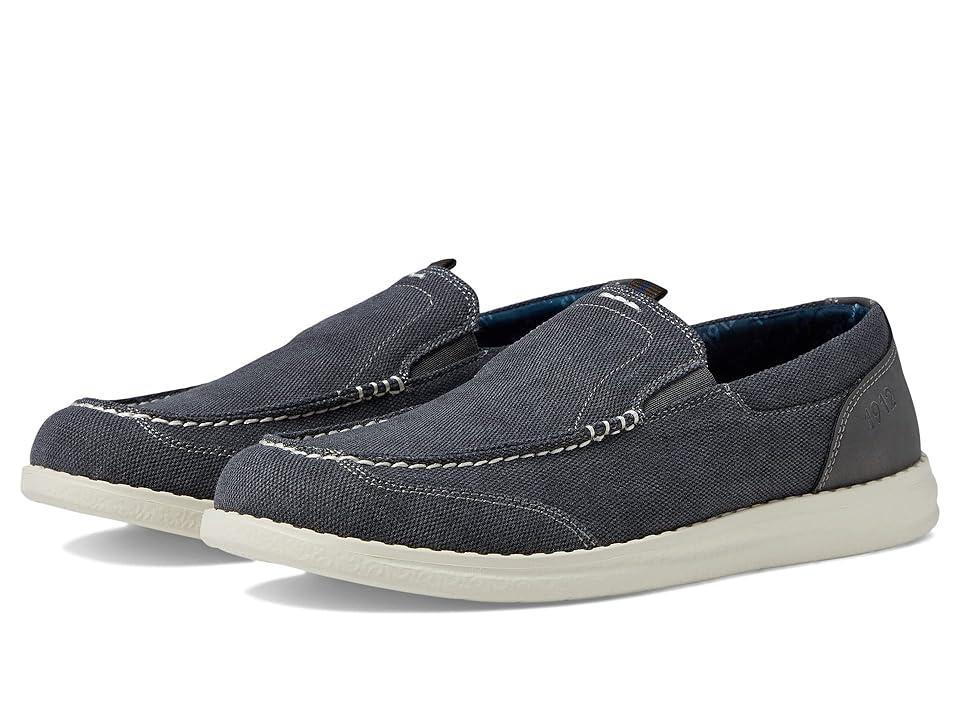 Nunn Bush Brewski Mens Venetian Slip-On Shoes Grey Product Image