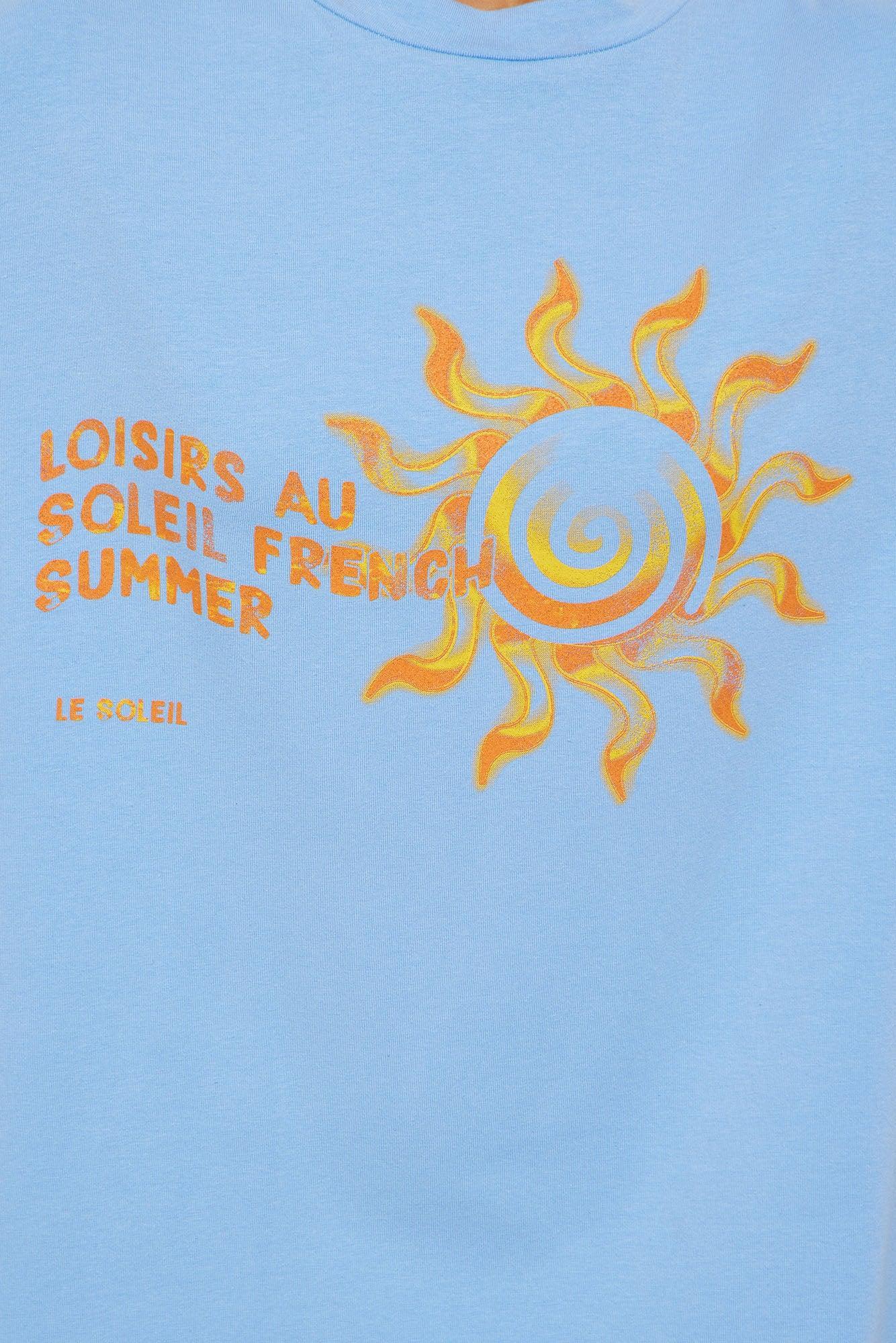Le Soleil Short Set - Light Blue Product Image