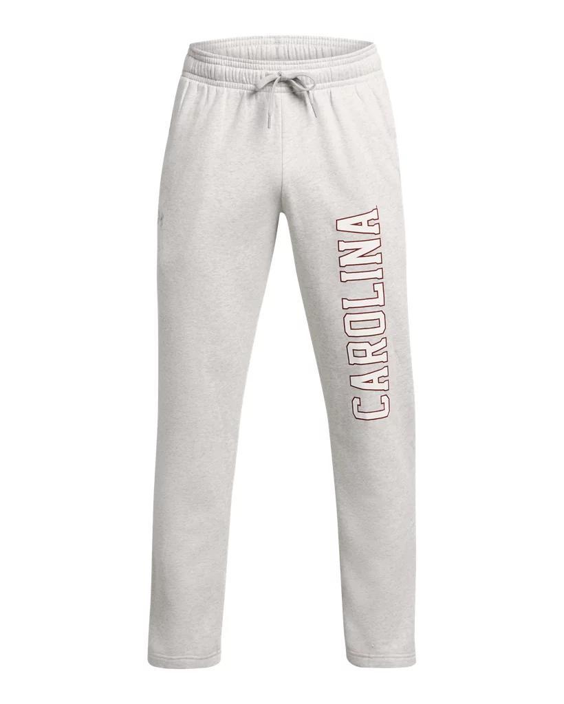 Men's UA Rival Fleece Collegiate Open Bottom Pants Product Image