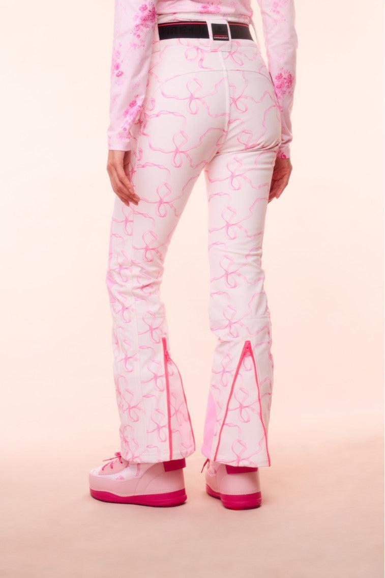 BOGNER FIRE+ICE x LoveShackFancy Zula Ski Pant - HOT PINK BABY / 10 Product Image