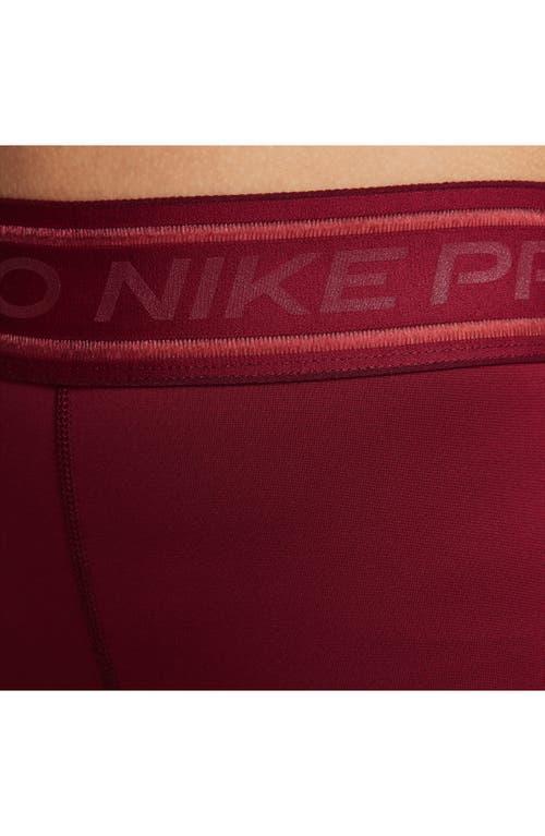 Women's Nike Pro Girls' Dri-FIT Mid-Rise Leggings Product Image