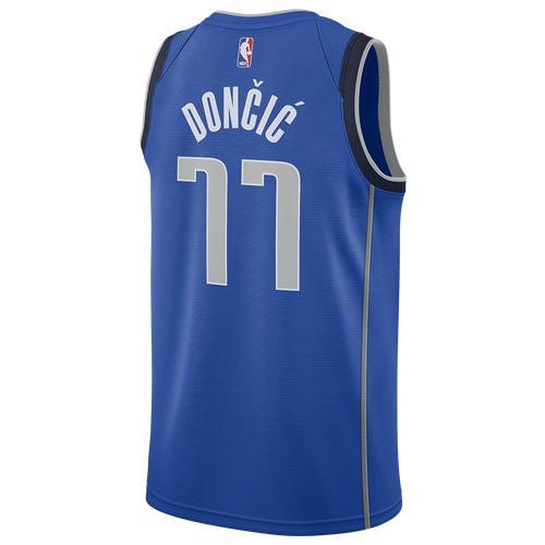 Mens Nike Luka Doncic Royal Dallas Mavericks Swingman Jersey Product Image