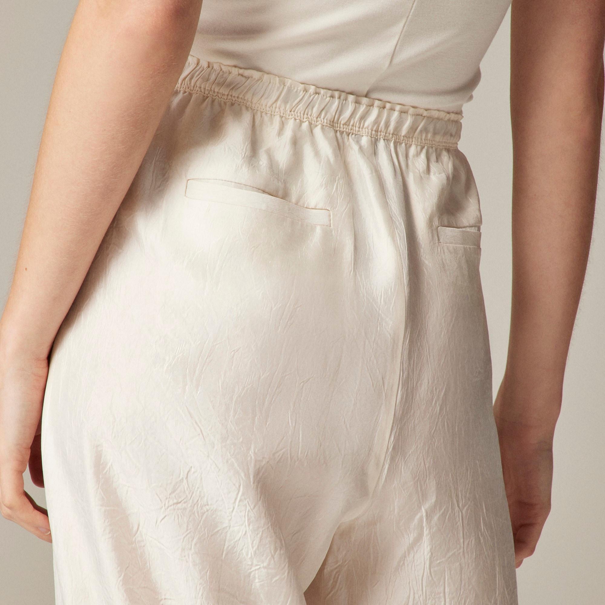 Stratus pant in textured satin Product Image