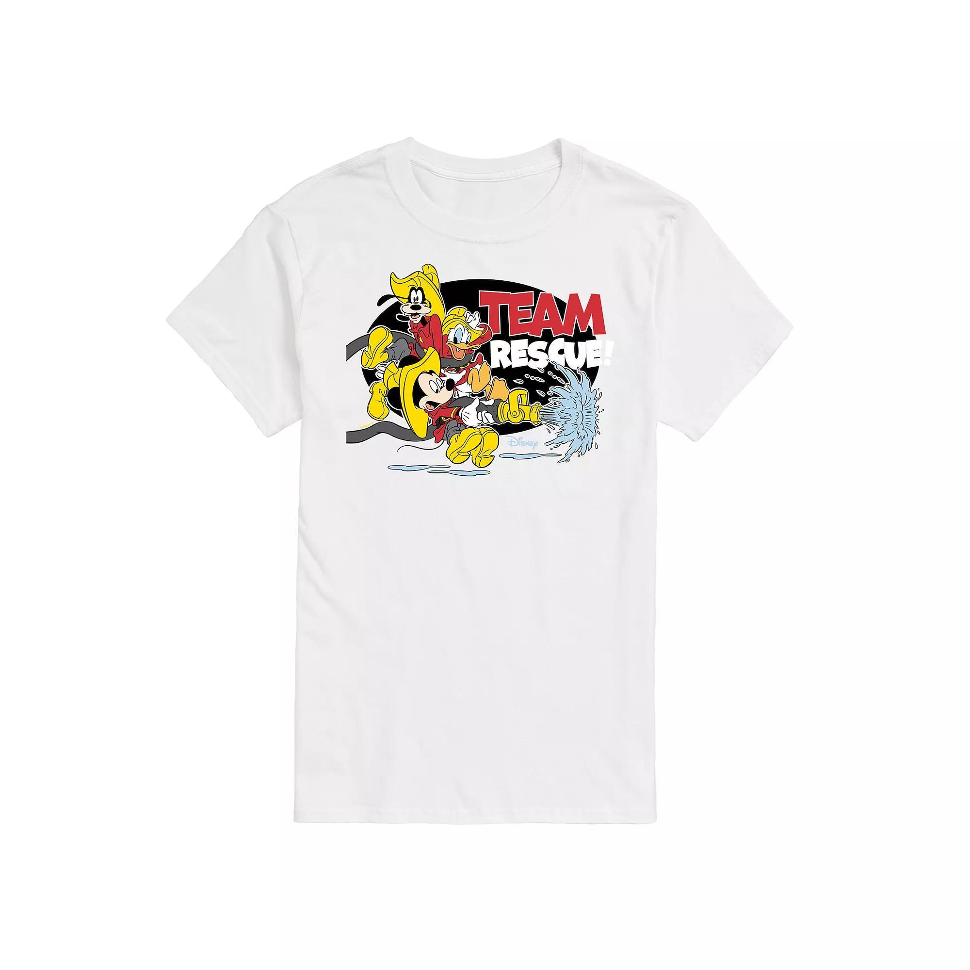 Disneys Mickey Mouse & Friends Mens Team Rescue Graphic Tee Product Image