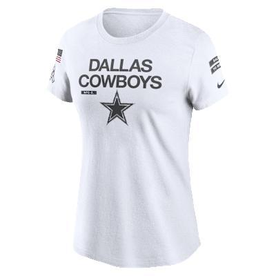 Dallas Cowboys Salute to Service City Edge Nike Women's NFL T-Shirt Product Image