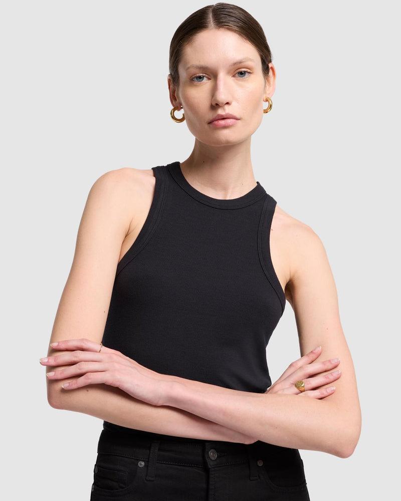 Ribbed Racerback Tank Product Image