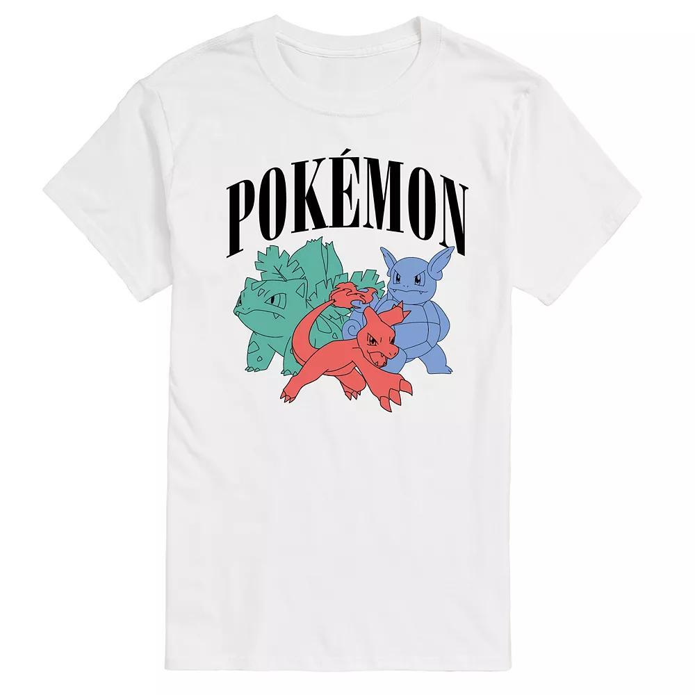 Mens Pokemon Charmeleon Ivysaur Wartortle Graphic Tee Product Image