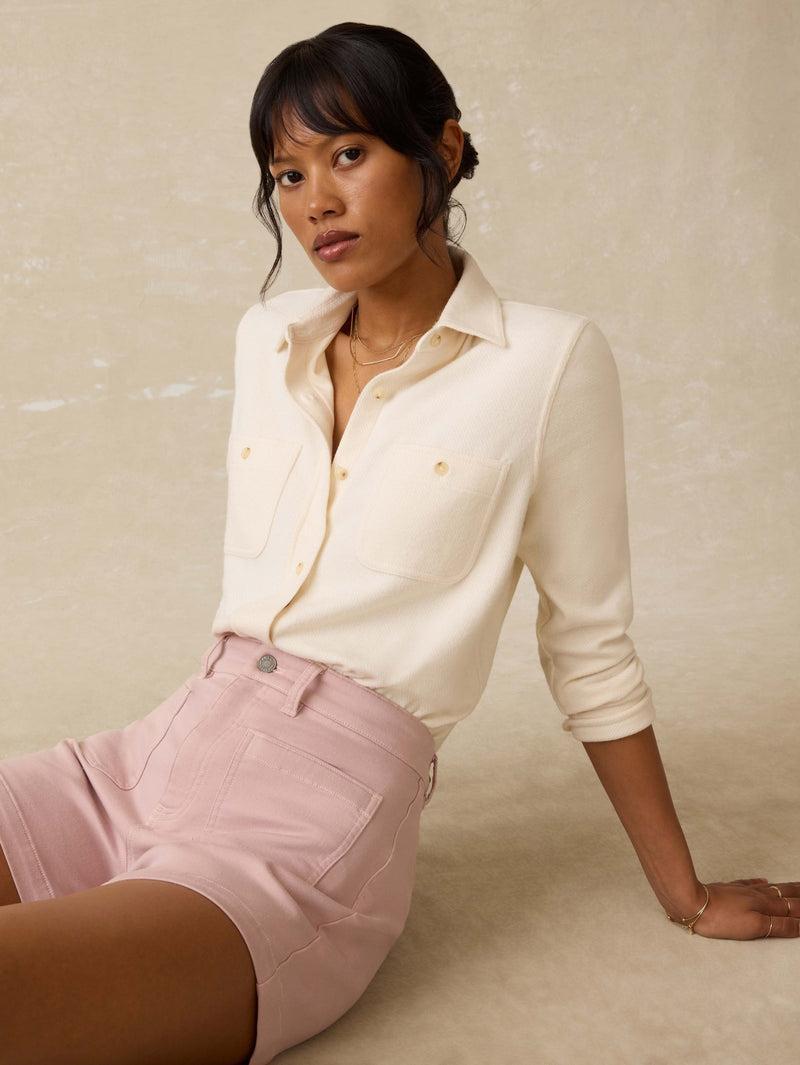 Legend™ Sweater Shirt - Light Oatmeal Twill Female Product Image