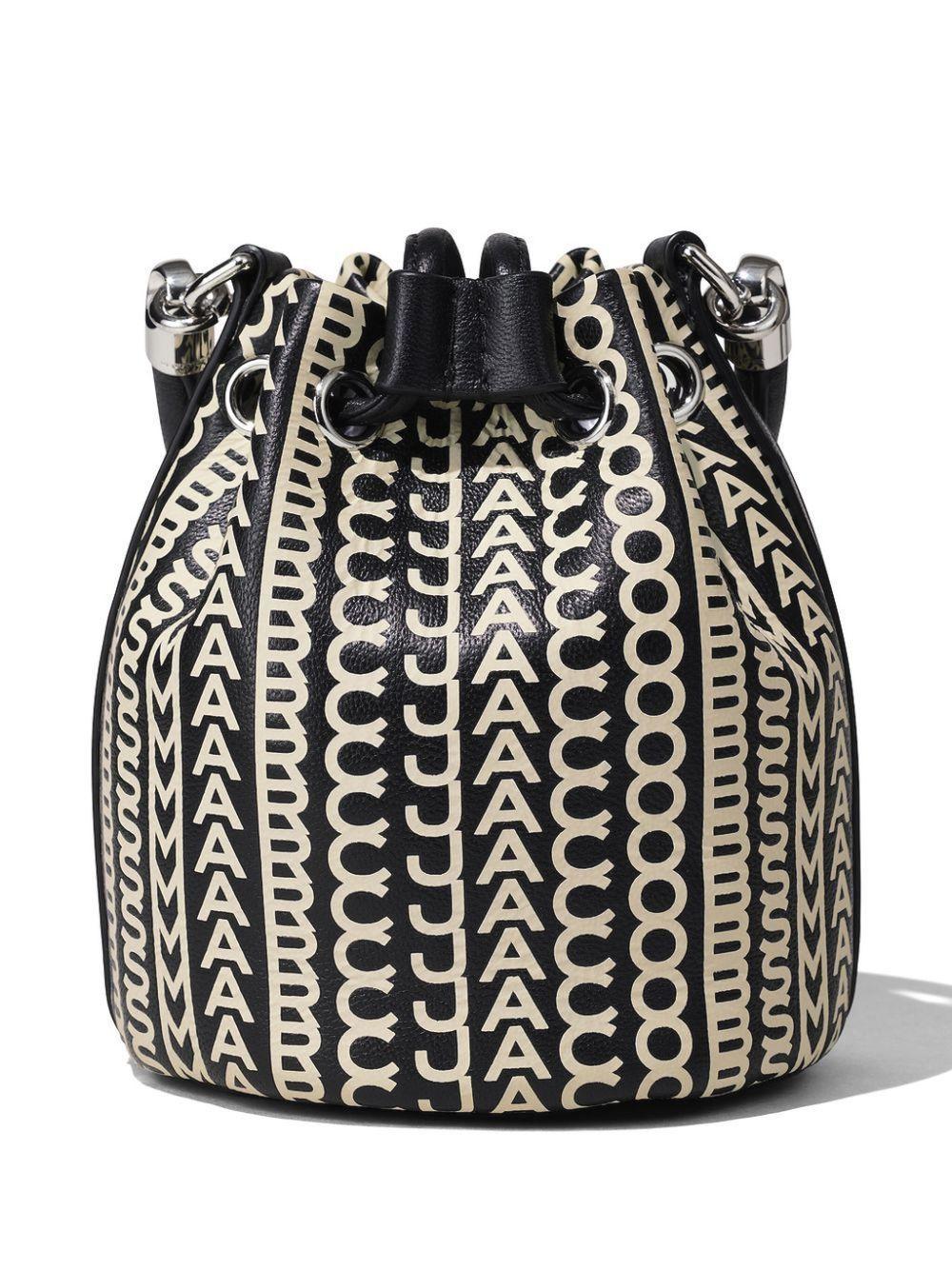 The Monogram Leather Mini Bucket bag Product Image