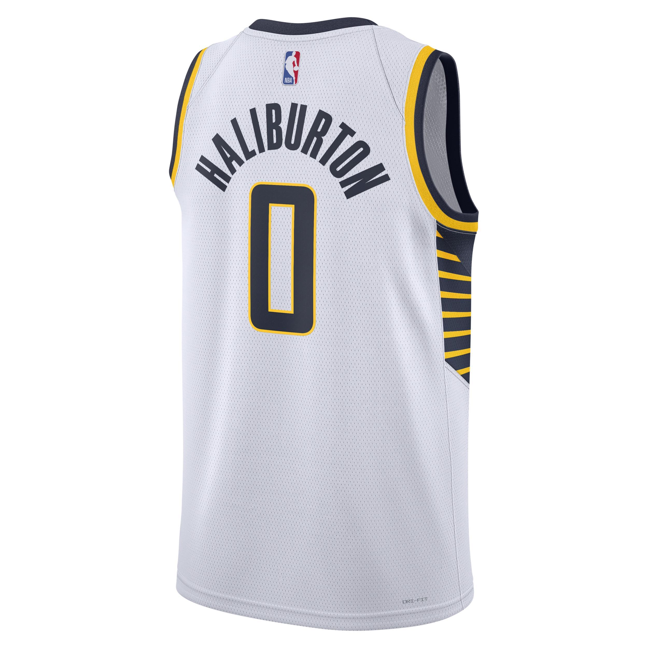 Indiana Pacers Association Edition 2022/23 Nike Men's Dri-FIT NBA Swingman Jersey Product Image