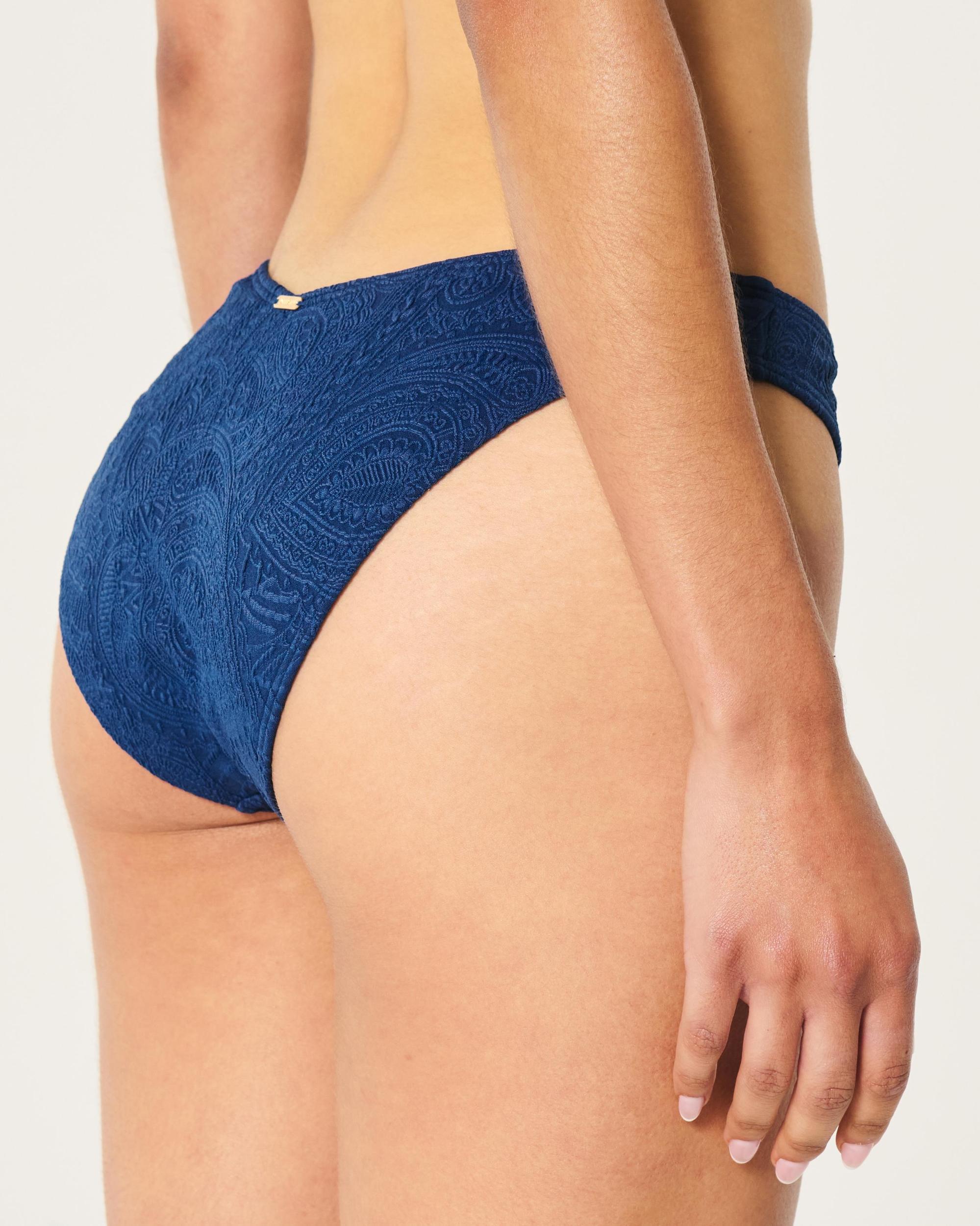 High-Leg V-Waist Cheeky Bikini Bottom Product Image