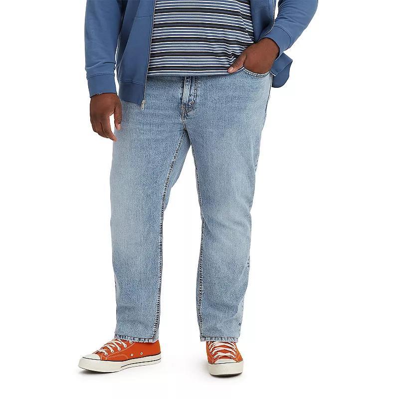 Levi's® Men's 541™ Fit Taper Jeans - Black Denim 42x32: Heavyweight, Mid Rise, Stretch Denim Product Image