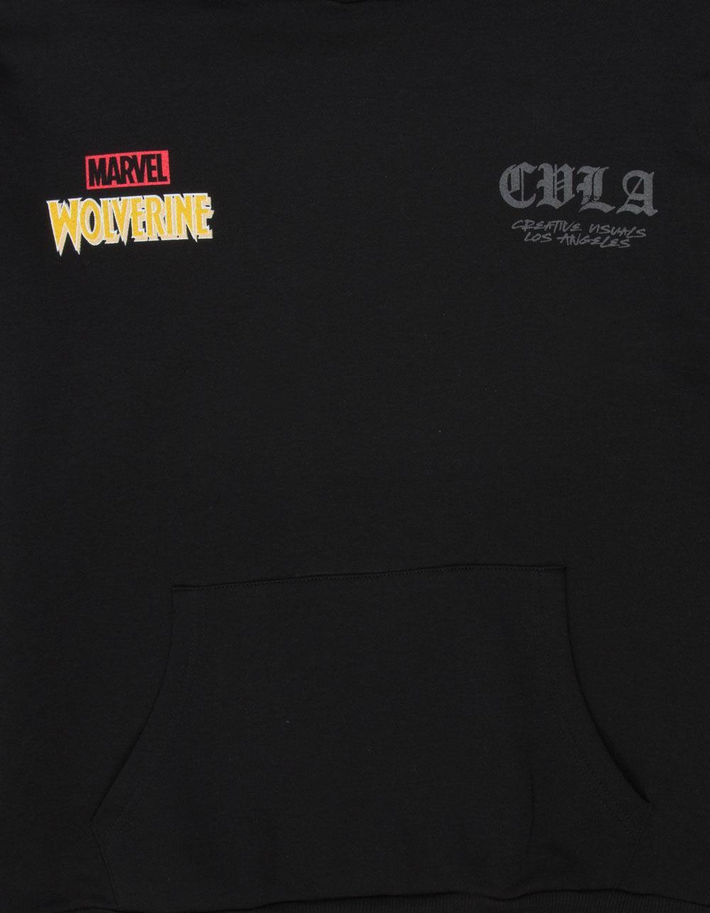 CVLA x Wolverine Beat Down Mens Hoodie - BLACK Product Image