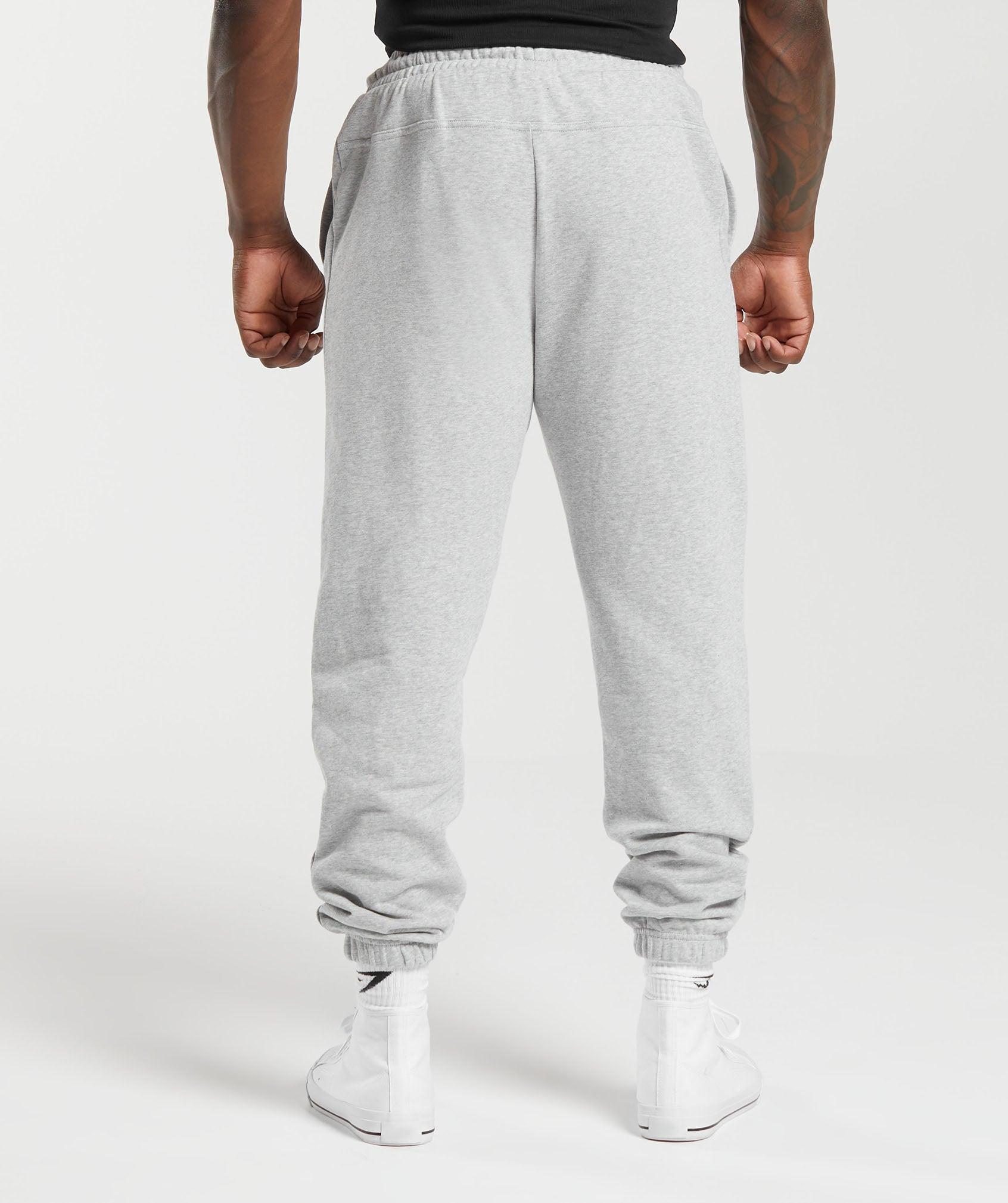 Gymshark Global Lifting Oversized Essential Joggers - Grey Male Product Image