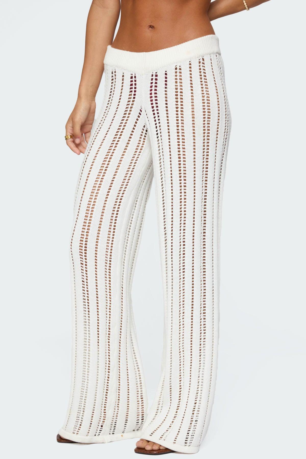 Echo Ladder Knit Pants Product Image