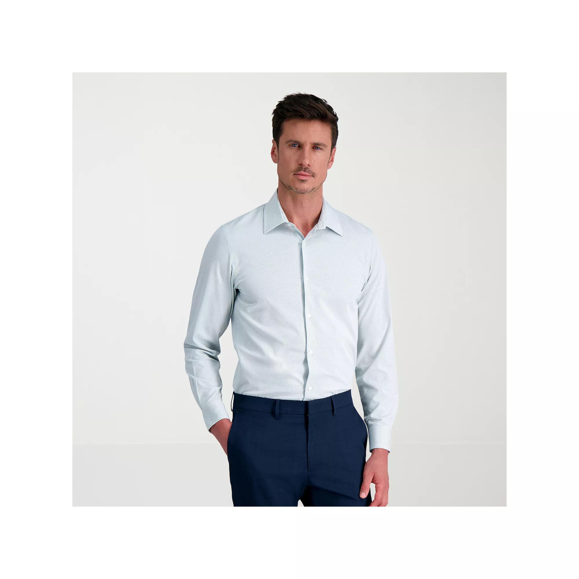 Mens Haggar Performance Slim Fit Dress Shirt Product Image