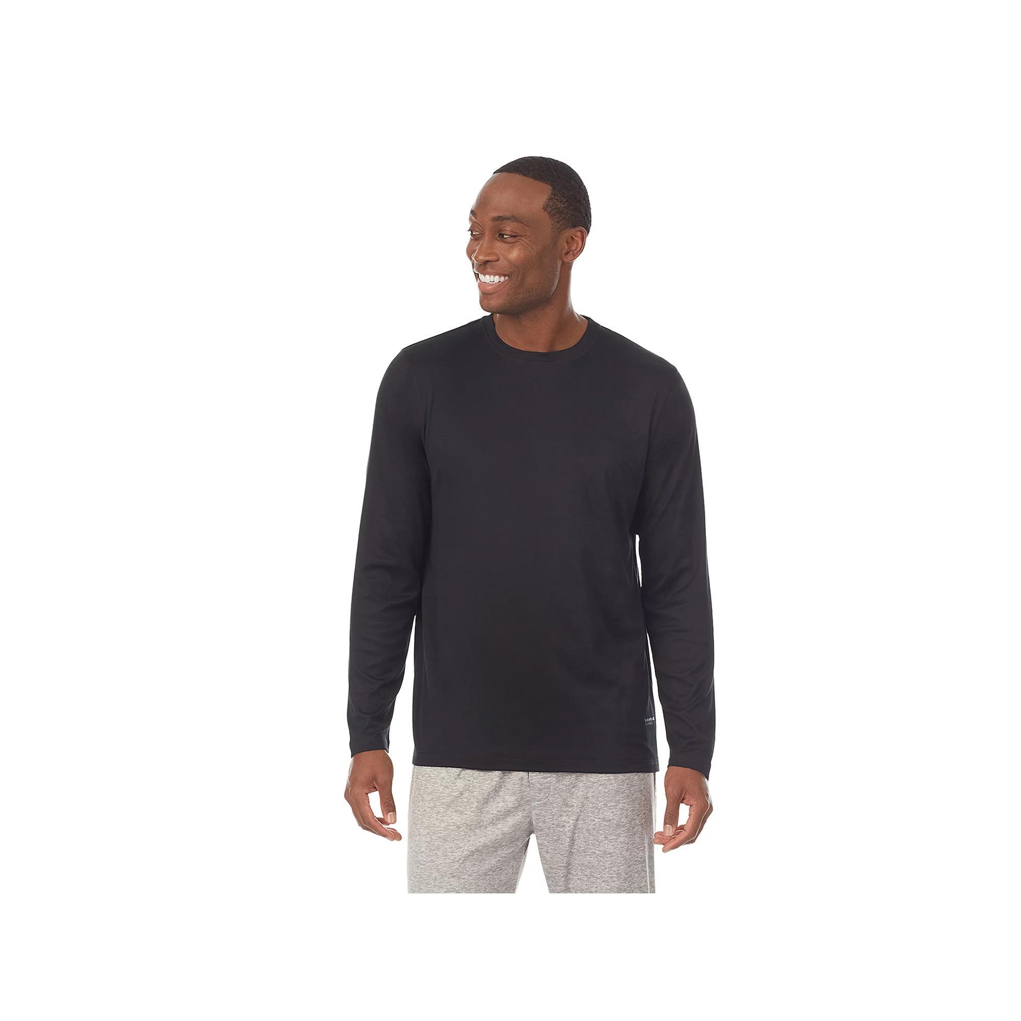 Big & Tall Cuddl Duds Far Infrared Crewneck Short Sleeve Pajama Tee, Mens Product Image