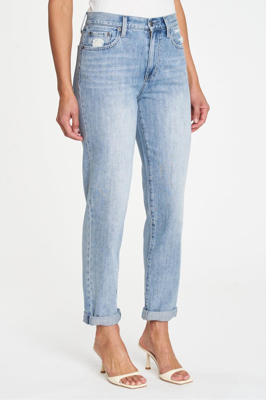 PRESLEY HIGH RISE RELAXED ROLLER- Fusion Wash Product Image