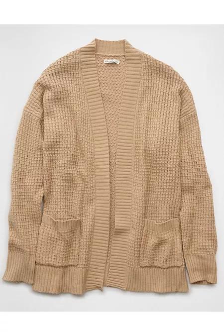 AE Open Knit Cardigan Women's Product Image
