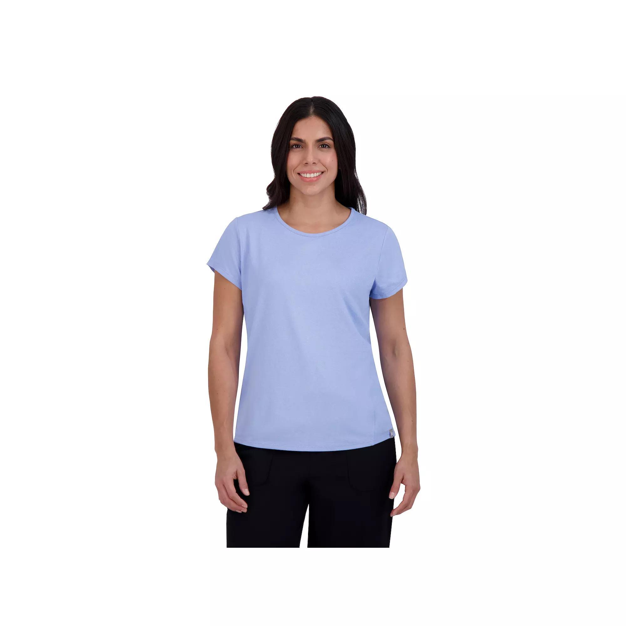 Women's ZeroXposur Melange Short Sleeve T-Shirt, Size: Medium, Blue Product Image