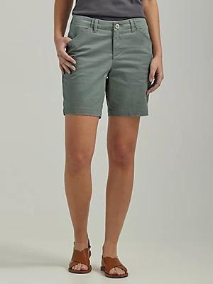 Women’s Regular Fit Chino Walkshort | Women's Shorts | Lee® Product Image