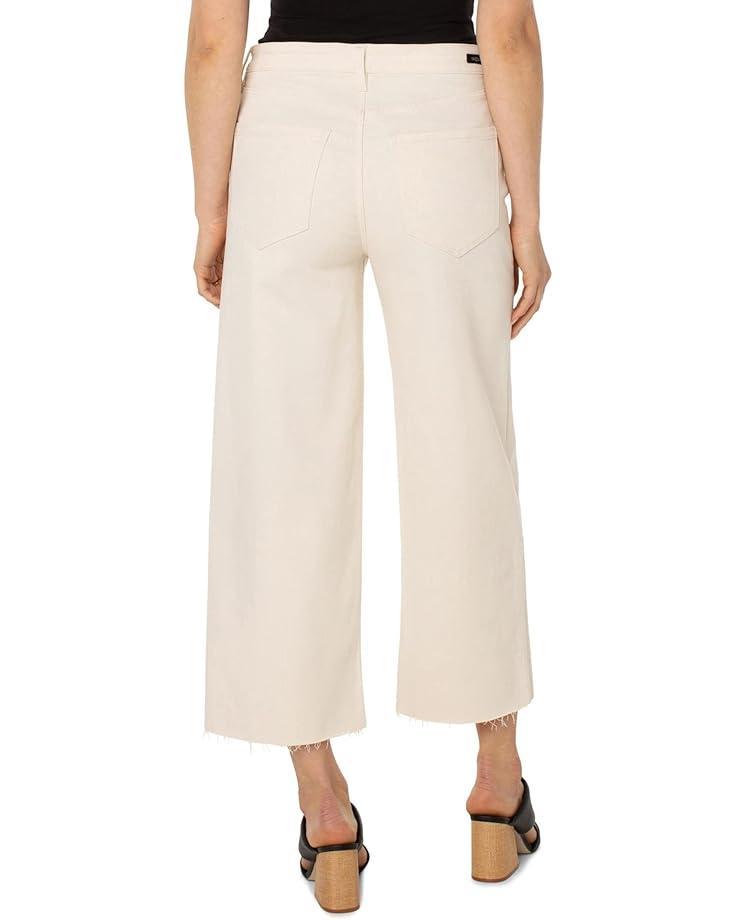 Stride High Rise Crop Wide With Cut Hem Product Image