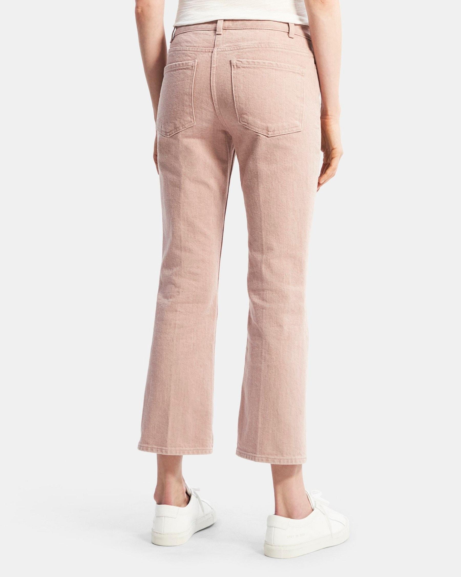 5-Pocket Flare Jean in Dyed Denim Product Image