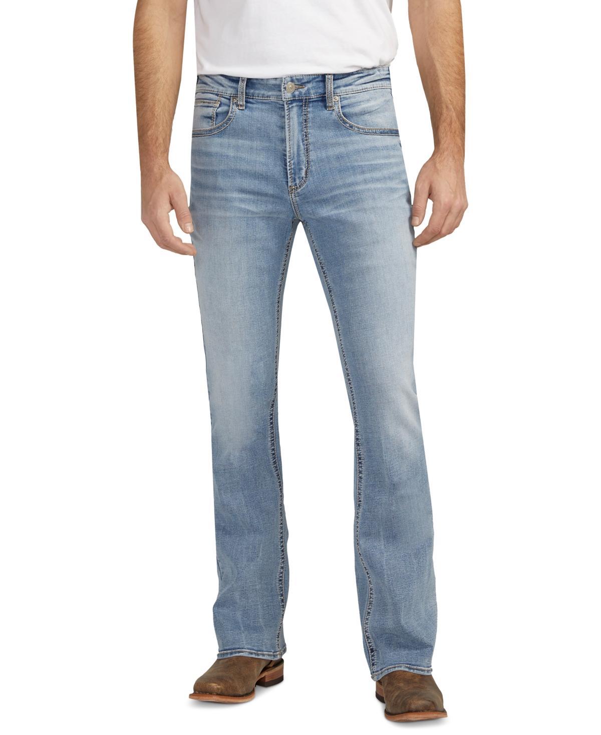 Silver Jeans Co. Mens Craig Classic-Fit Stretch Bootcut Jeans Product Image