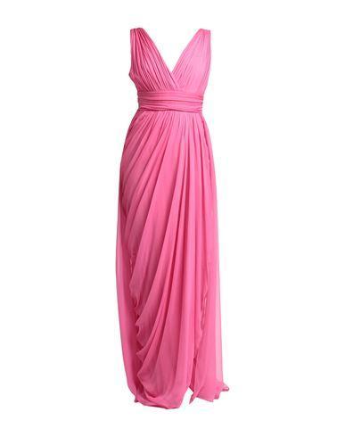 ALBERTA FERRETTI Woman Maxi Dress Fuchsia Size 8 Silk In Pink Product Image