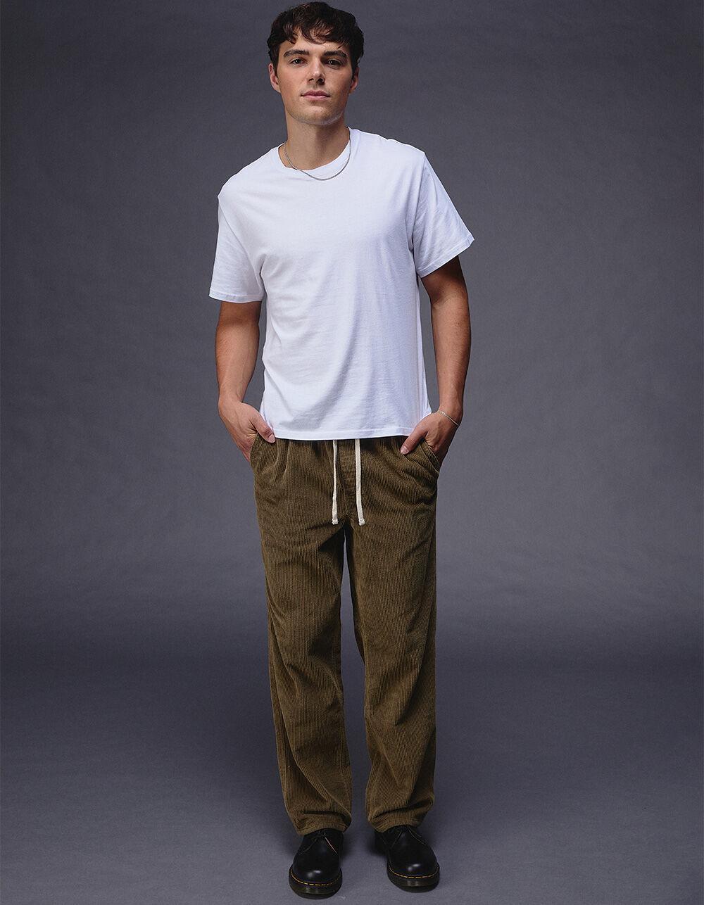 RSQ Mens Washed Straight Fit Corduroy Pants Product Image