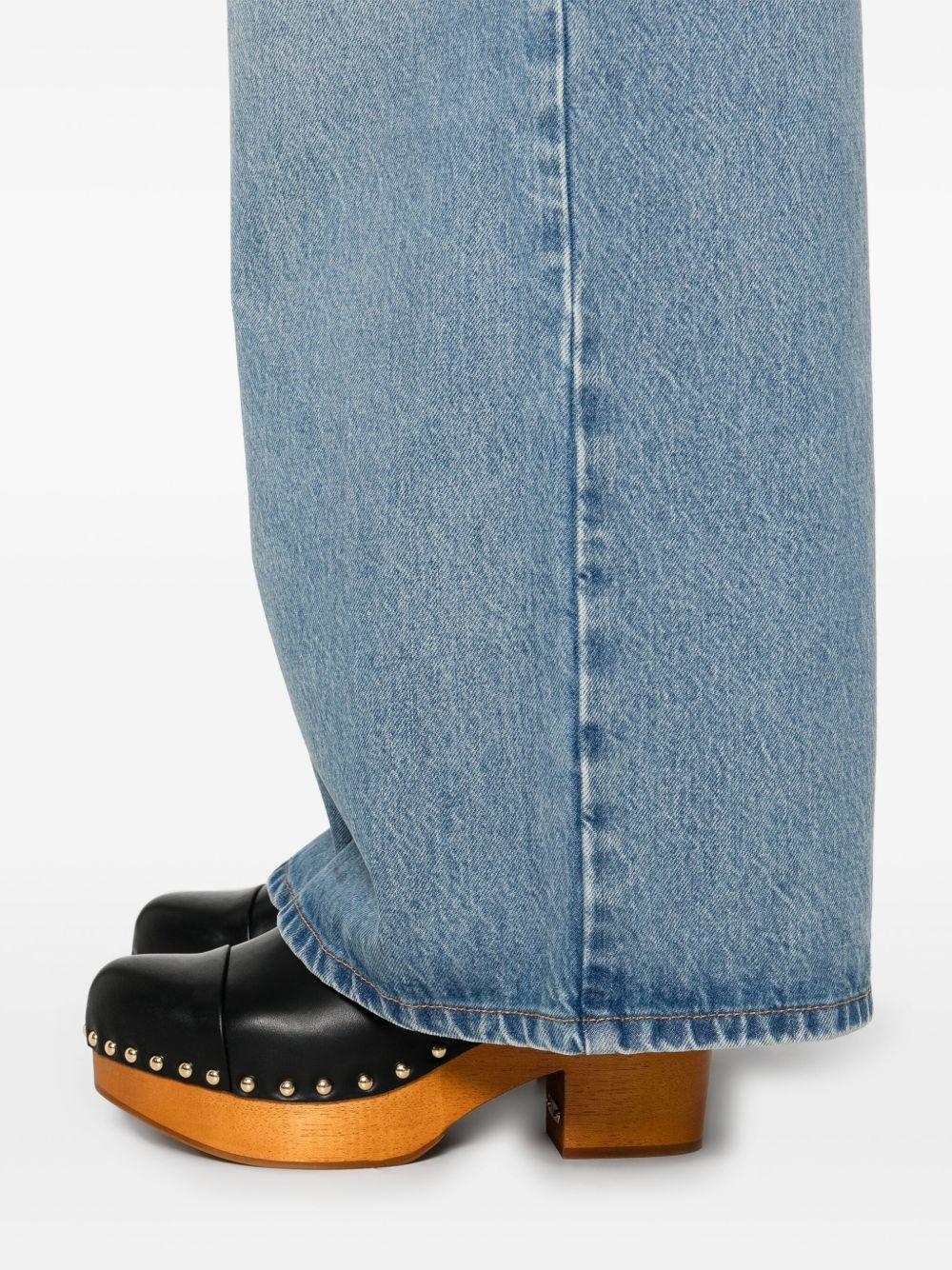 logo-patch jeans Product Image