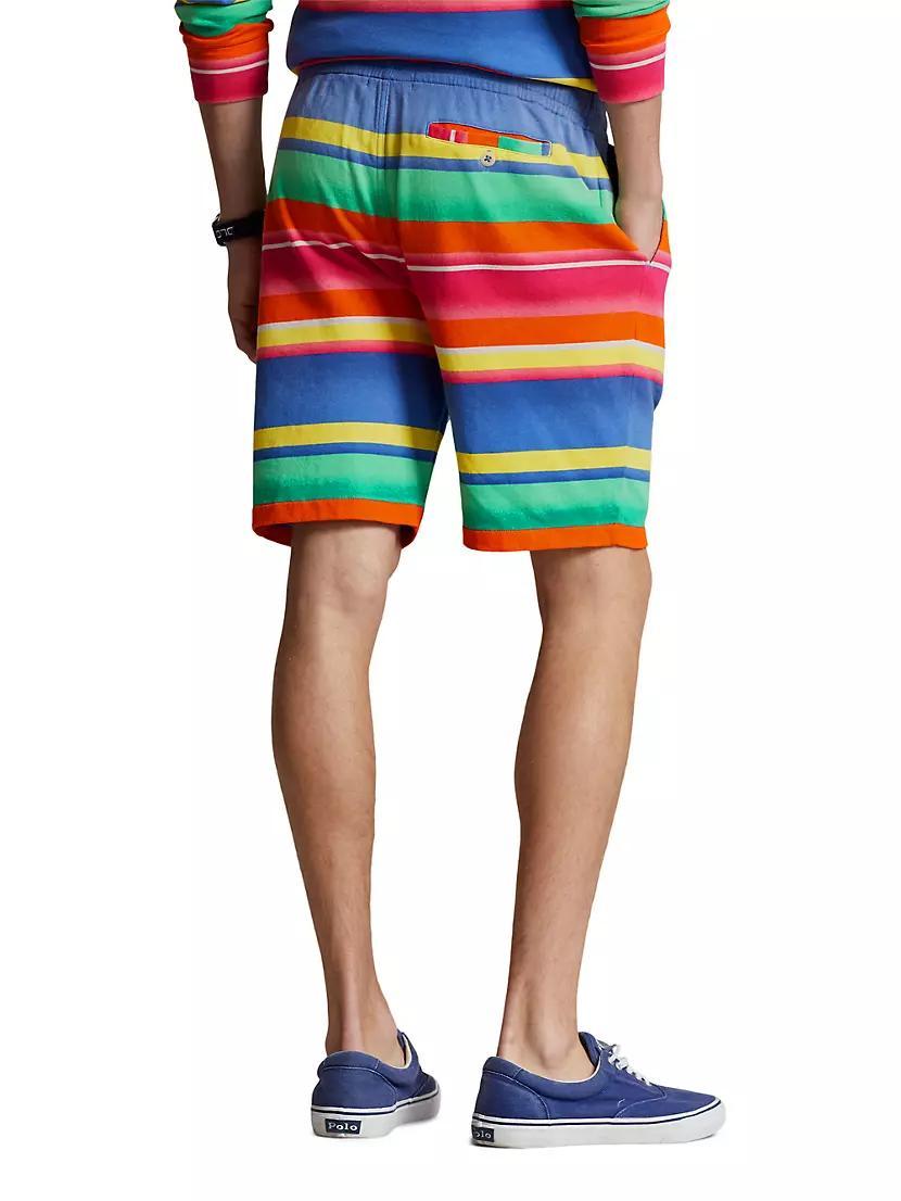 Striped Cotton Shorts Product Image