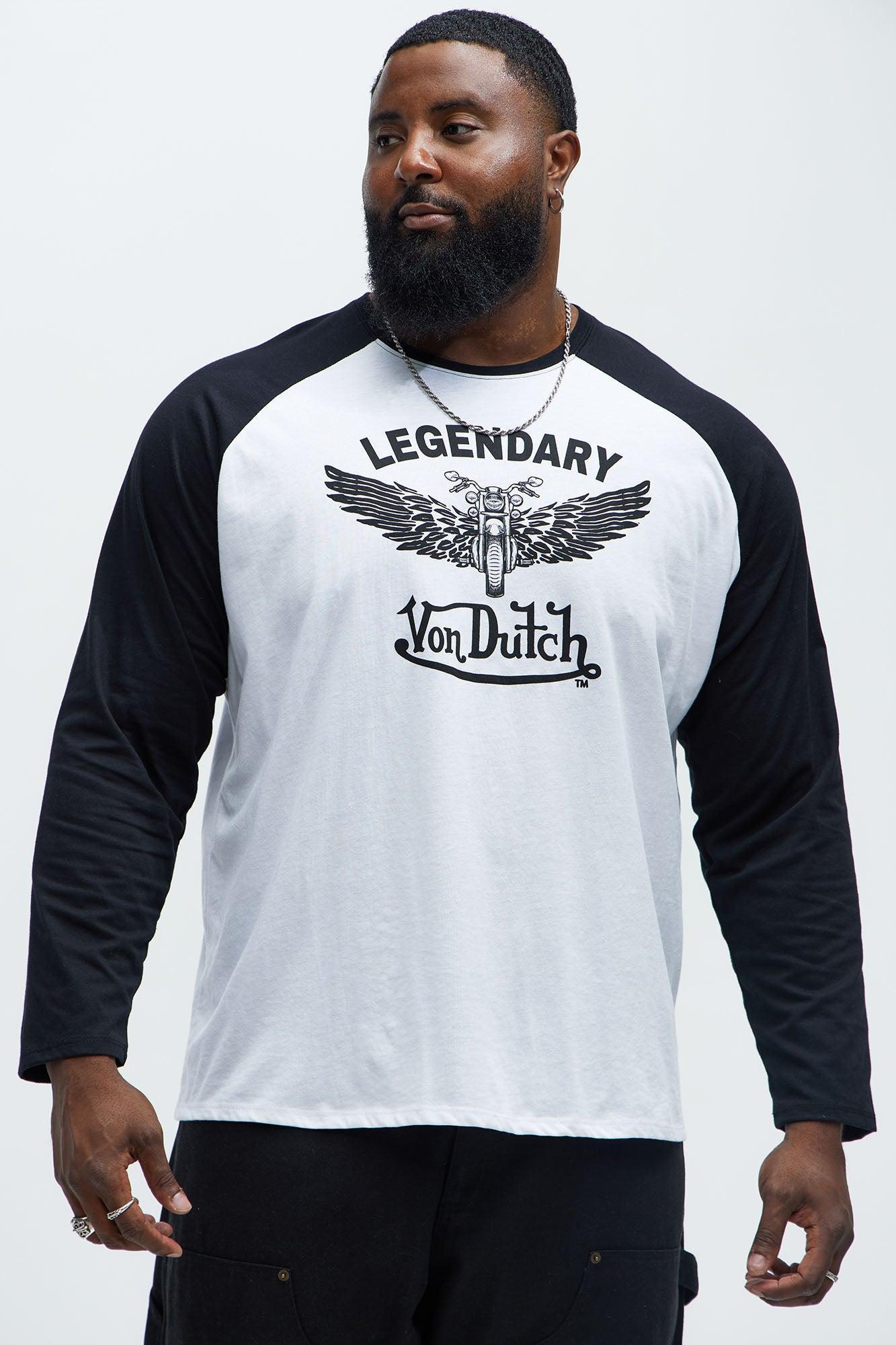 Von Dutch Legendary Tee - White/Black Product Image