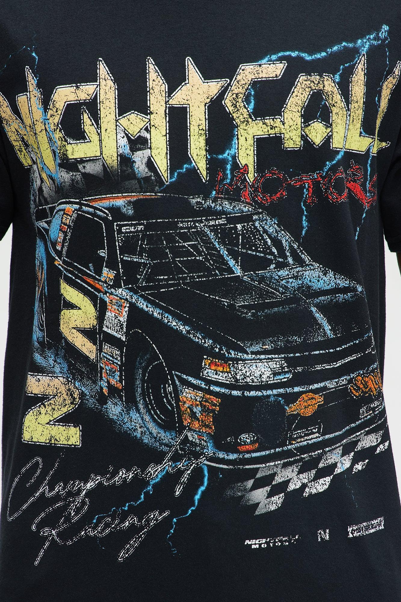 Nightcall Racing Short Sleeve Tee - Black Product Image