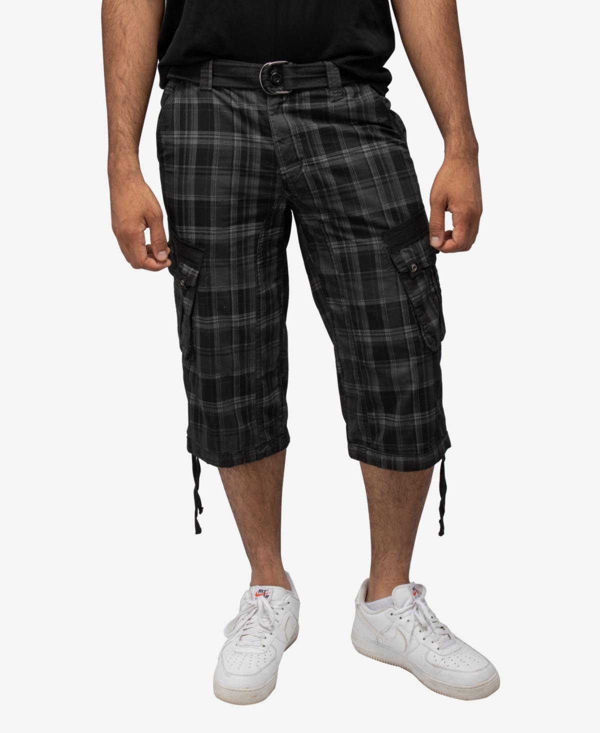 X-Ray Mens Belted 18 Inseam Below Knee Long Cargo Shorts Product Image